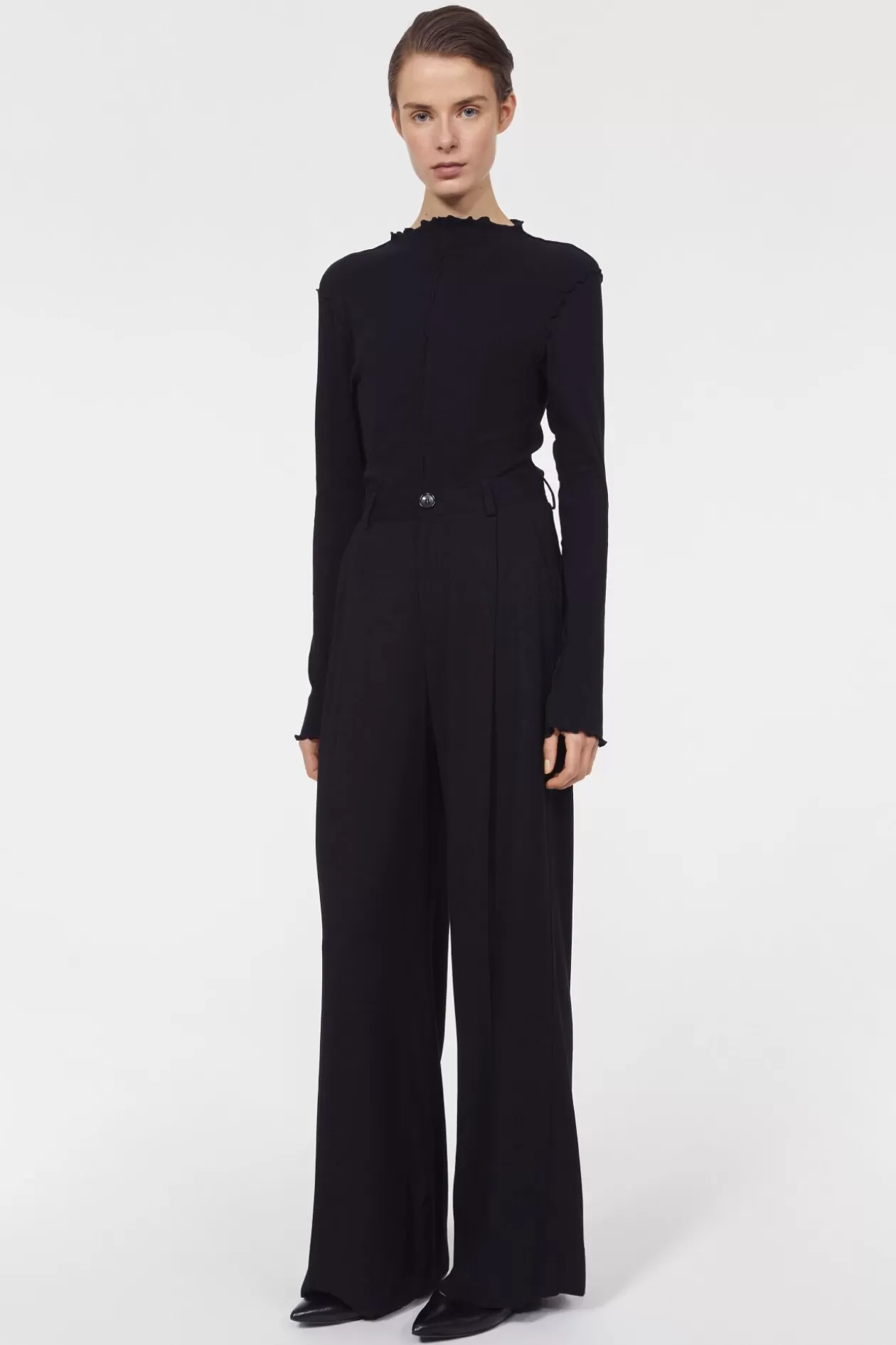 Rodebjer Addie Wide Pants Black Store