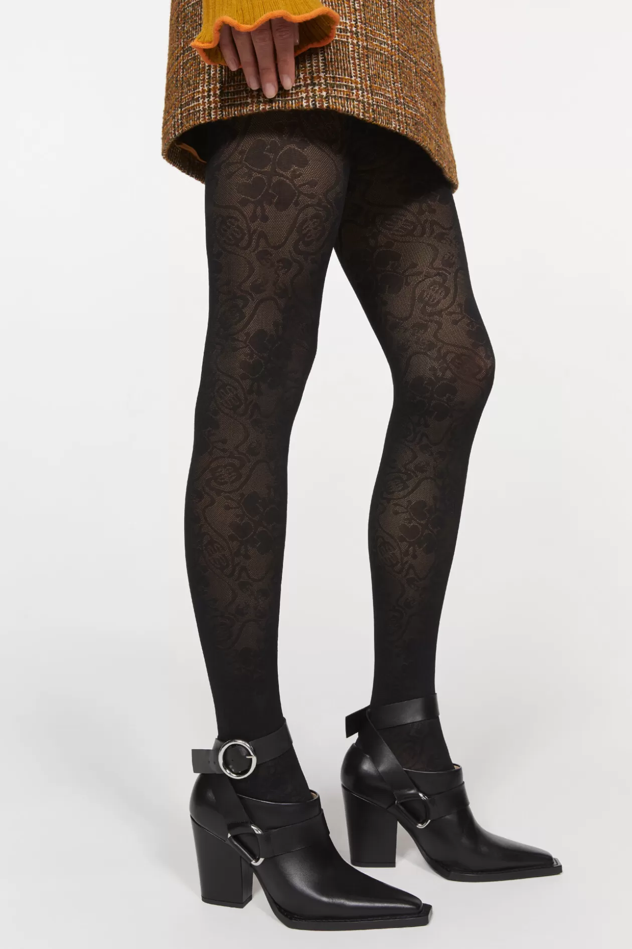 Rodebjer Callie Rendezvous Tights Black Outlet