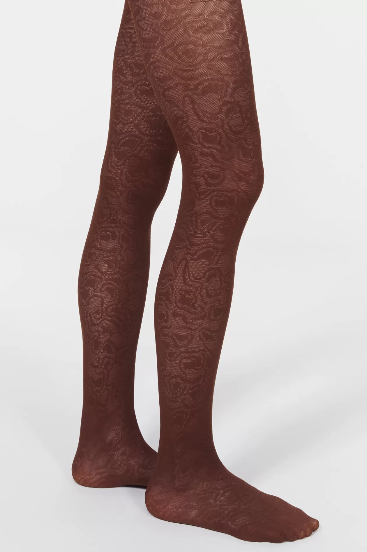 Rodebjer Callie Tights Dark Brown Shop