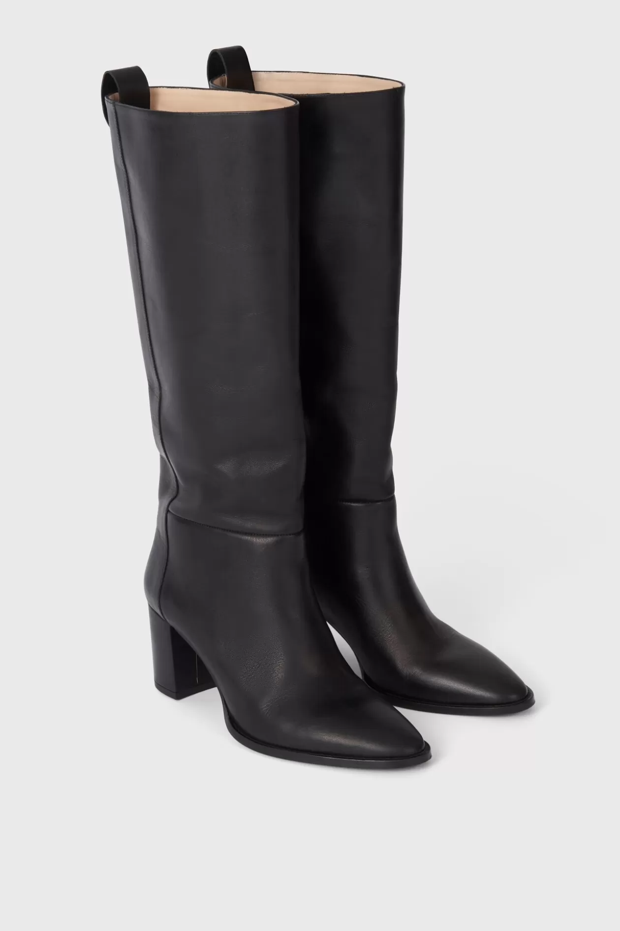 Rodebjer Dolores Knee-high Boots Black Flash Sale