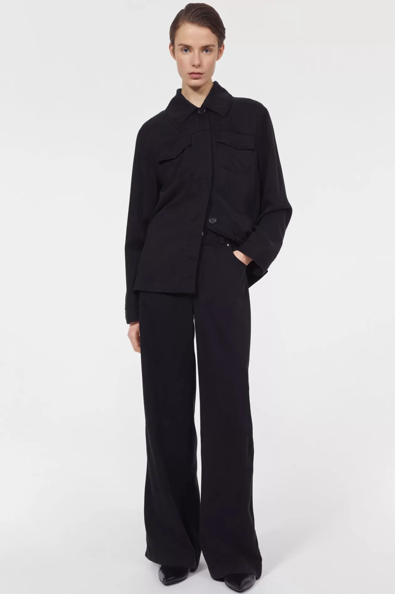 Rodebjer Eileen Tactile Pants Black Outlet