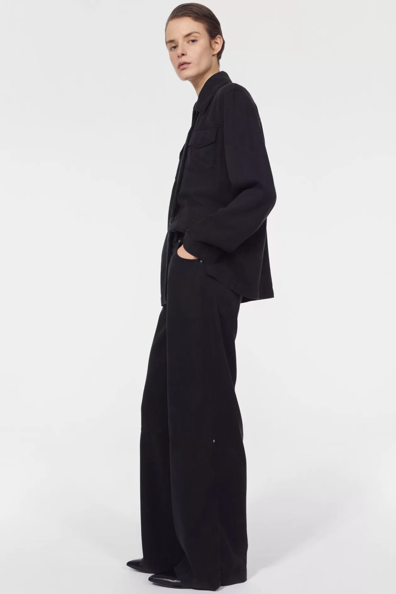 Rodebjer Eileen Tactile Pants Black Outlet