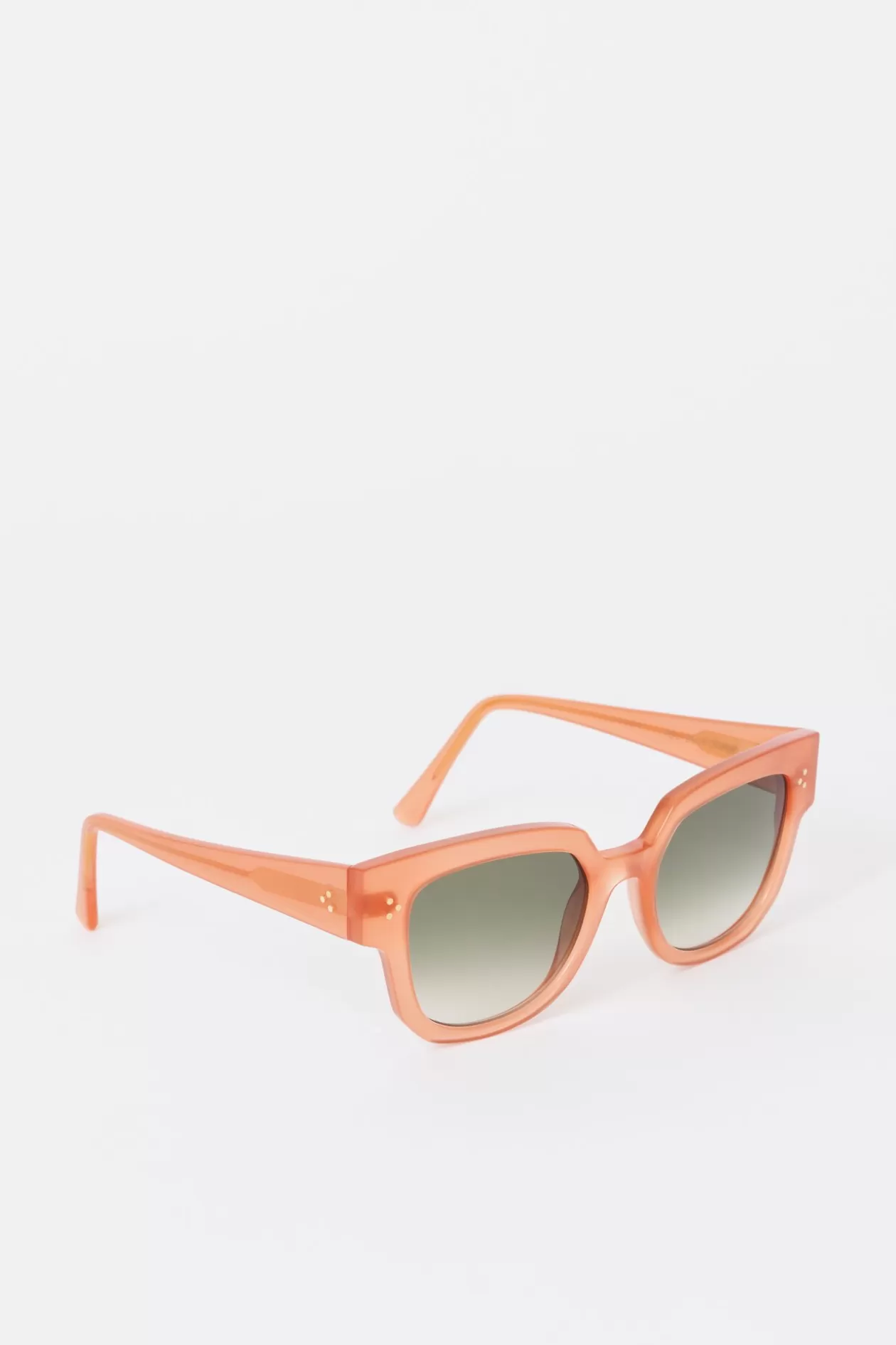 Rodebjer Fårö Sunglasses Burnt Orange Hot