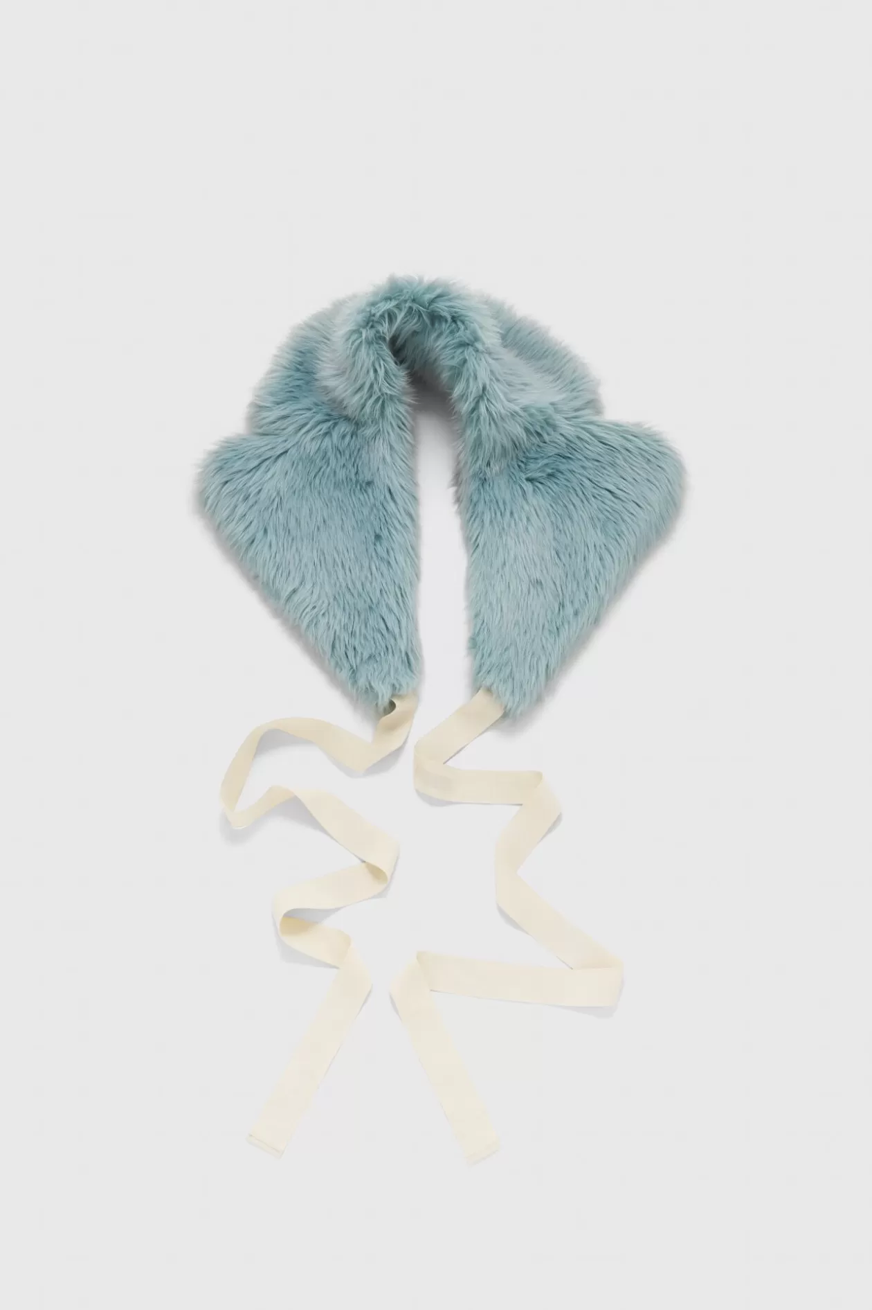 Rodebjer Hyper Faux Fur Collar Cloud Grey Fashion