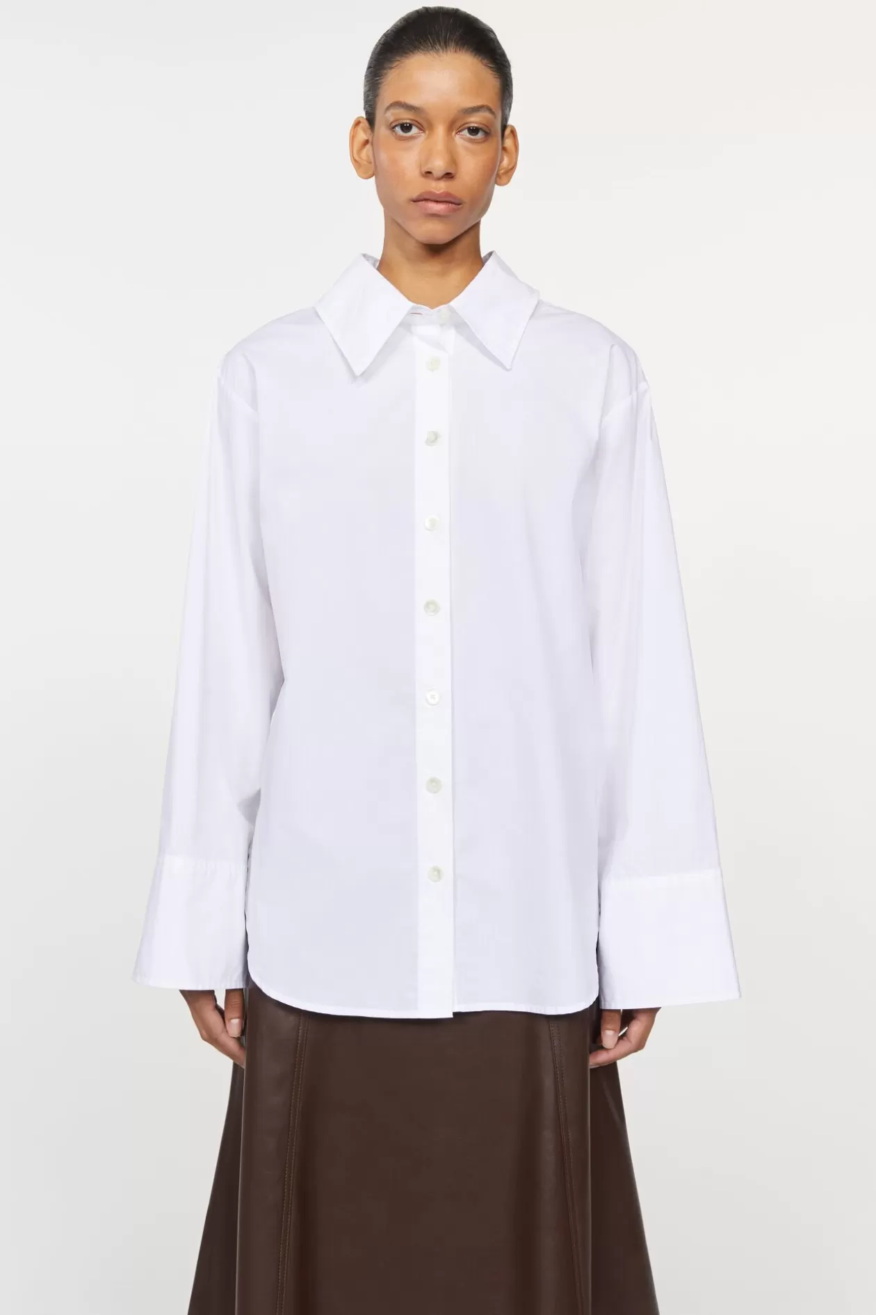 Rodebjer Imola Oversize Shirt Crisp White Sale