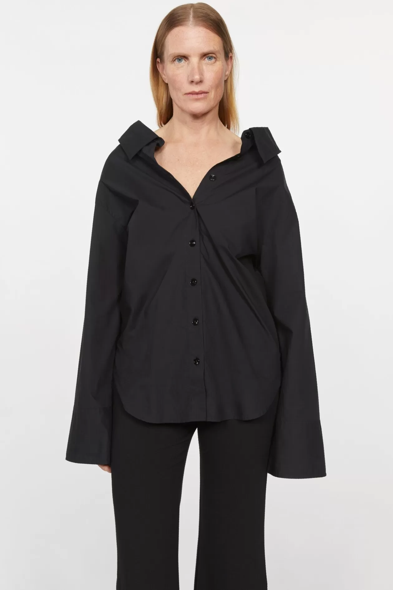 Rodebjer Imola Oversize Shirt Black Hot