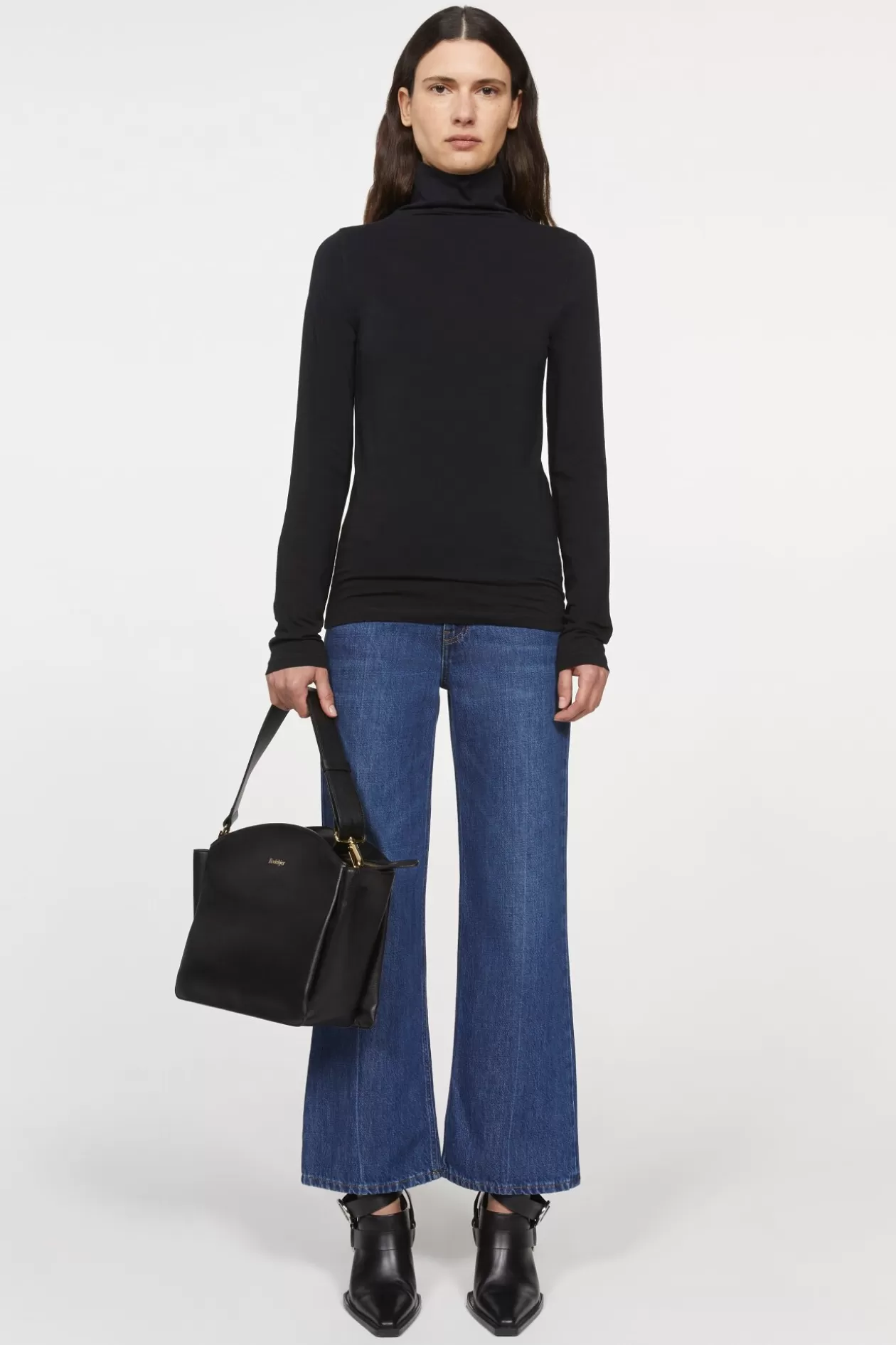 Rodebjer Kiena Turtle Neck Black Best