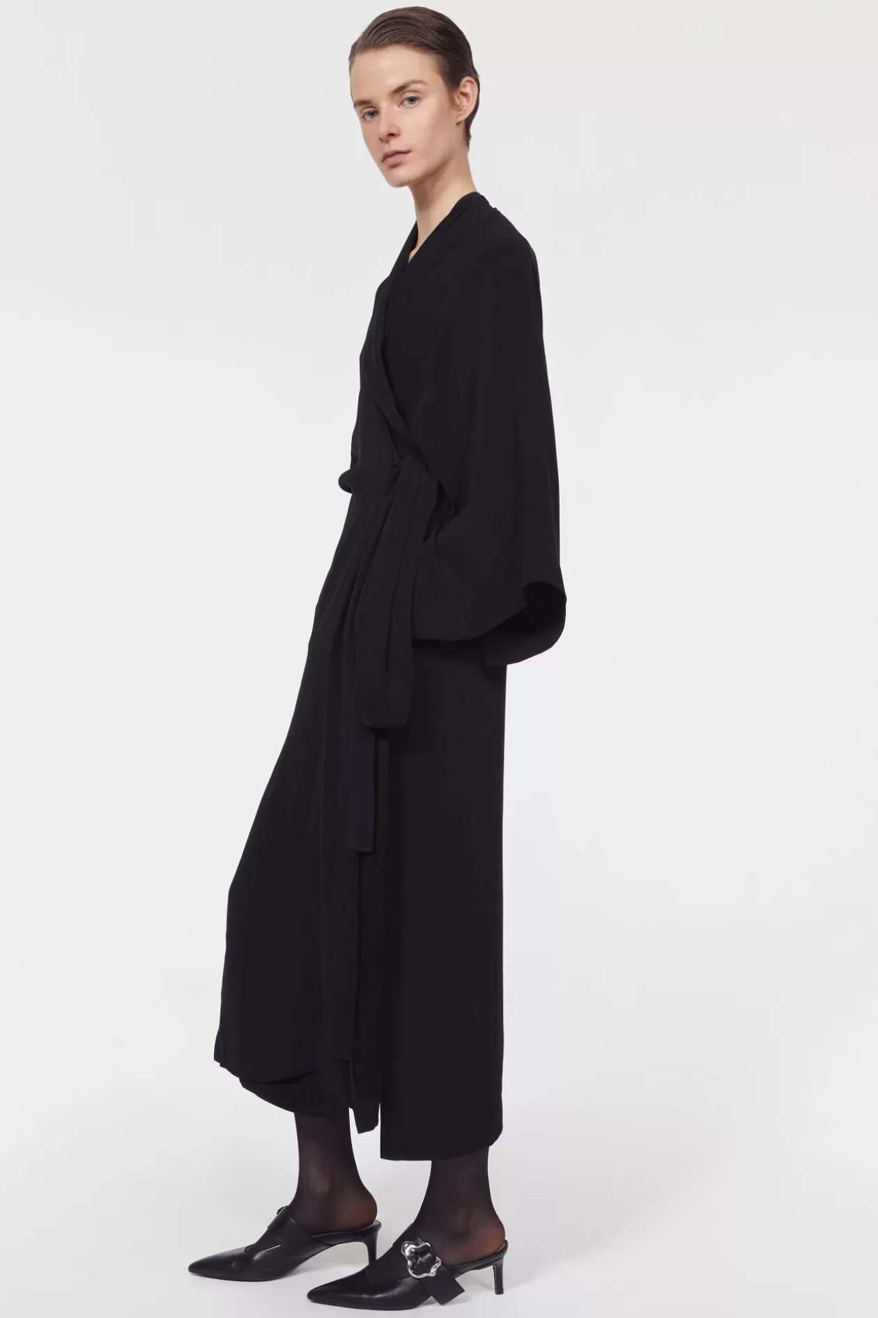 Rodebjer Mabelin Cape Dress Black Outlet