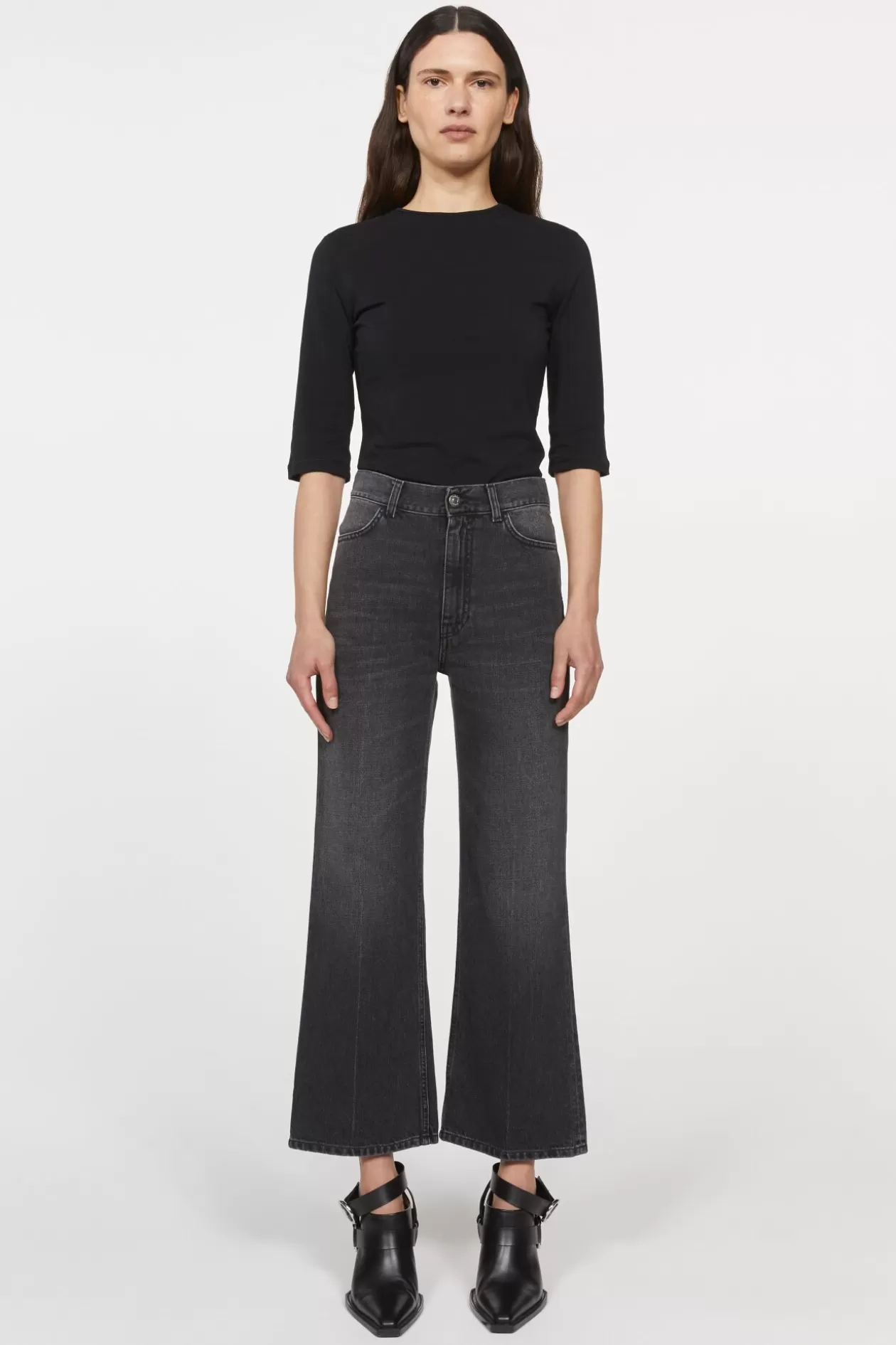 Rodebjer Mini Culotte Denim Black Online