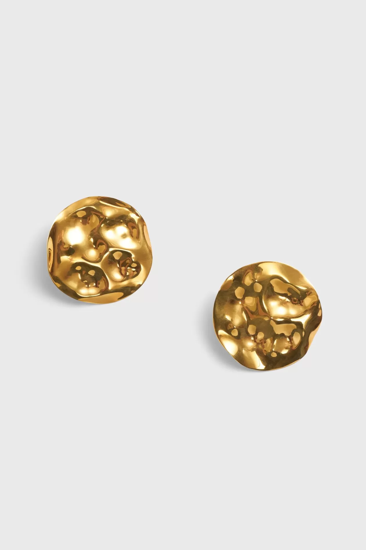 Rodebjer Organic Disc Earring Gold Discount