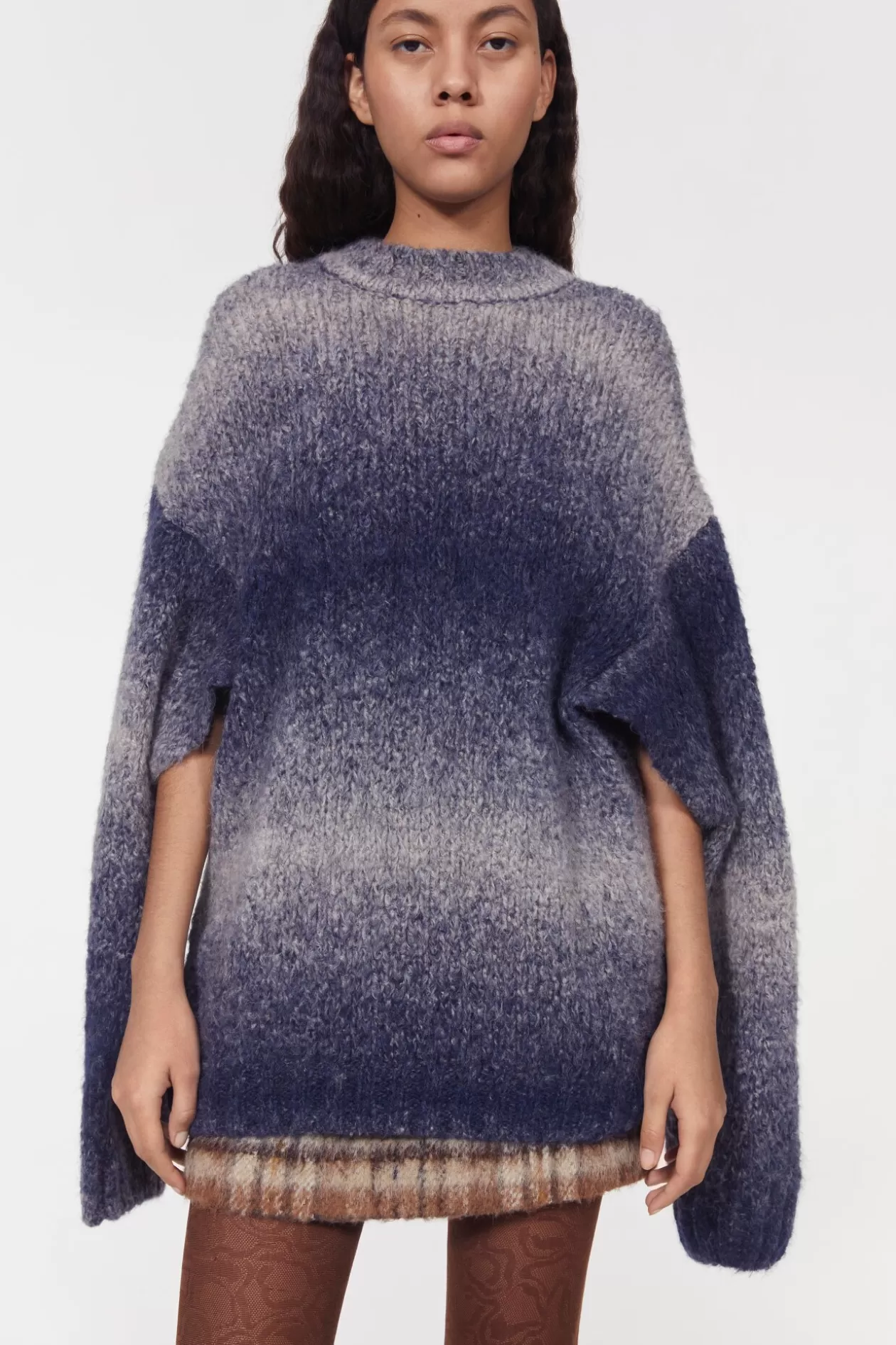 Rodebjer Sri Knitted Sweater Utility Blue Cheap