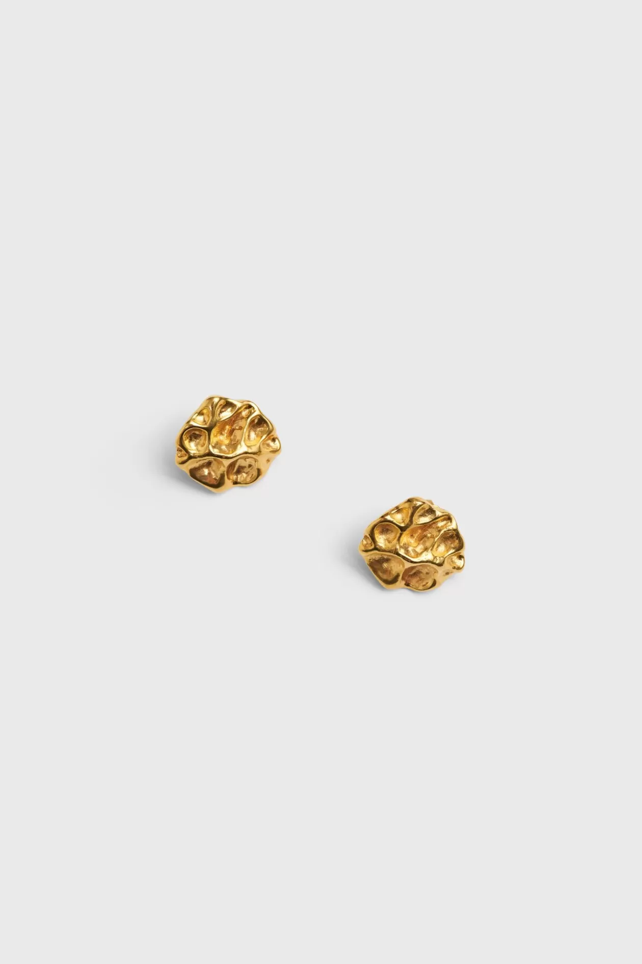 Rodebjer Textured Earring Gold Cheap