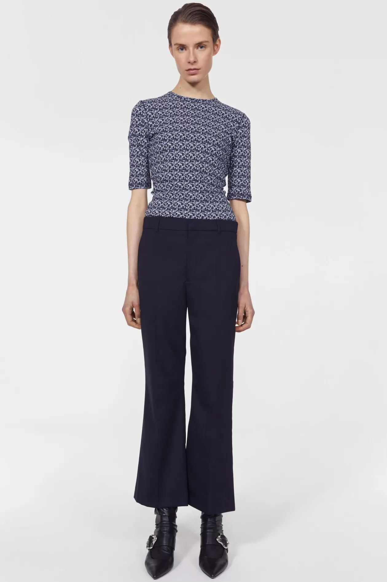 Rodebjer Watts Tailored Pants Utility Blue Flash Sale